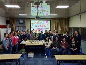 Varm vinterfødselsdagsfest i november