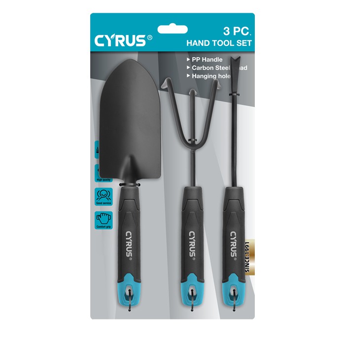 Carbon Steel Have Håndværktøj Sæt