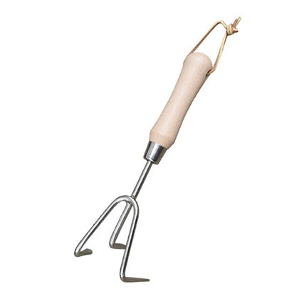 3-tandes kultivator med kort håndtag