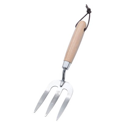 Lille rustfrit stål have gaffel